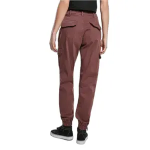 Cargo-byxor i stor storlek för kvinnor Urban Classics High Waist image-1