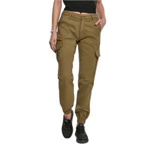 Cargo-byxor i stor storlek för kvinnor Urban Classics High Waist image-4