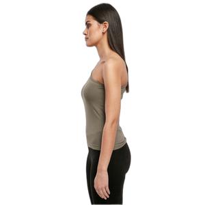 Camiseta manga larga asimétrica tallas grandes mujer Urban Classics image-6