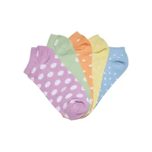 Pairs of polka-dot socks Urban Classics No Shox (x5) image-0