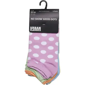 Pairs of polka-dot socks Urban Classics No Shox (x5) image-1