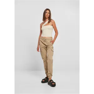 Trousers cargo high waist woman Urban Classics image-4