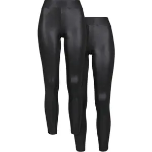 Leggings de couro sintético para mulher Urban Classics (x2) image-0