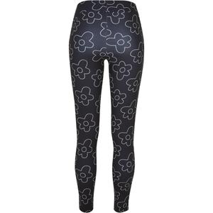 Leggings för kvinnor Urban Classics Tech Mesh AOP image-1