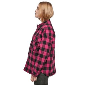 Women's flannel padded shirt Urban Classics image-5