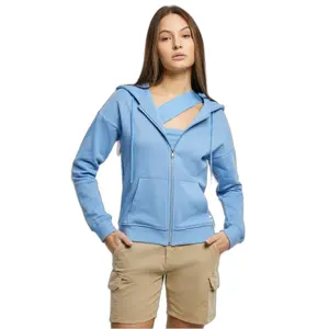 Sweat sudadera con cremallera para mujer Urban Classics Organic Terry image-2