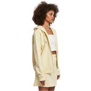 Kapuzenpullover mit Reißverschluss, Damen Urban Classics Organic Terry GT image-5