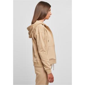 Sweat Kapuzenpullover mit Reißverschluss Damen Urban Classics Organic Terry image-6