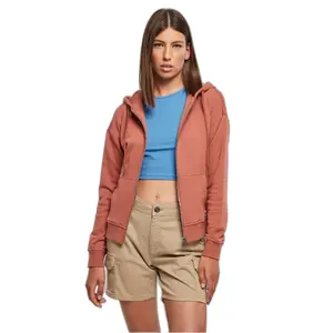 Sweat zipped hoodie for women Urban Classics Organic Terry image-2