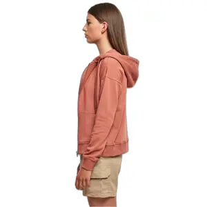 Sweat zipped hoodie for women Urban Classics Organic Terry image-5