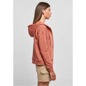 Sweat zipped hoodie for women Urban Classics Organic Terry image-6