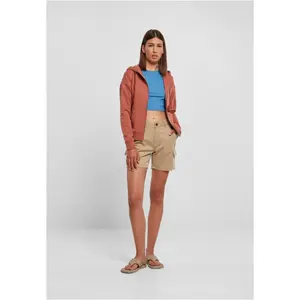 Sweat zipped hoodie for women Urban Classics Organic Terry image-1