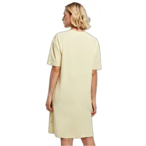 Slit T-shirt for women Urban Classics Organic Oversized image-4