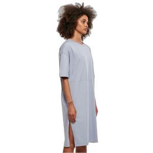 Dames-T-shirt met split Urban Classics Organic Oversized image-4