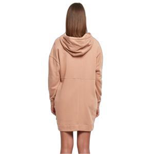 Oversize klänning med huva och sweatshirt för kvinnor Urban Classics Organic Terry image-4