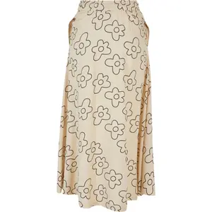 Jupe mi-longue viscose femme Urban Classics image-1