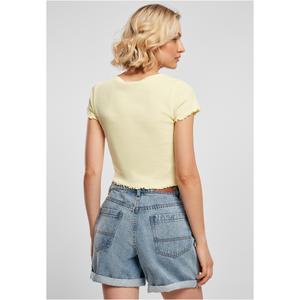 Vrouwen-T-shirt met korte ribboordsluiting Urban Classics GT image-2