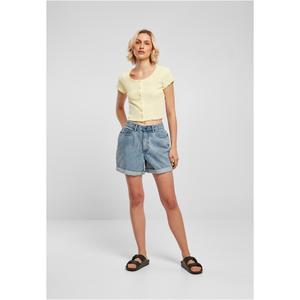 Vrouwen-T-shirt met korte ribboordsluiting Urban Classics GT image-1