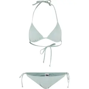 Women's 2-piece recycled triangle swimsuit Urban Classics