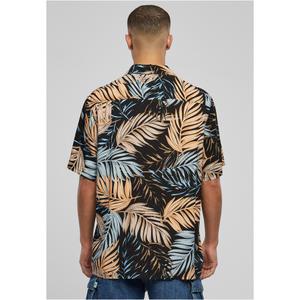 Skjorte Urban Classics Viscose AOP Resort image-1