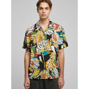 Skjorte Urban Classics Viscose AOP Resort image-2