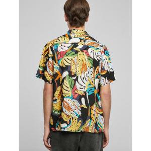 Skjorte Urban Classics Viscose AOP Resort image-3