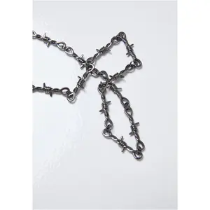 Collier fil de fer barbelé Urban Classics image-1