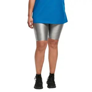 Women's cycling undershorts large sizes Urban Classics Shiny Metalic image-1