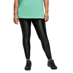 Leggings hohe Taille Frau Urban Classics Shiny Metalic image-5