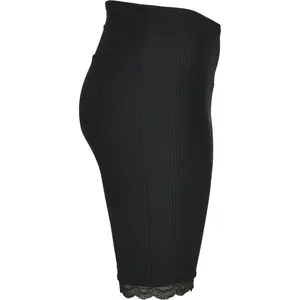 Calções interiores de ciclismo de cintura alta para mulher com bainha de renda Urban Classics image-6