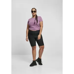 Calções interiores de ciclismo de cintura alta para mulher com bainha de renda Urban Classics image-3