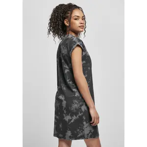 Dress t-shirt faded woman large sizes Urban Classics image-1