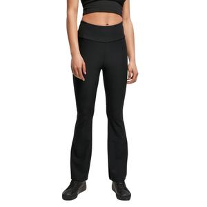 Legging high waist woman large sizes Urban Classics Boot Rib image-3