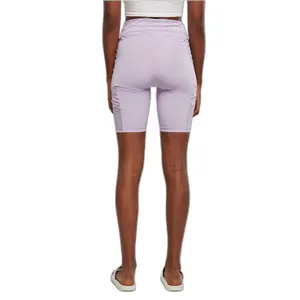 Shorts med hög midja för kvinnor Urban Classics Tech Mesh image-4