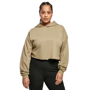 Oversized sweatshirt med huva i stora storlekar för kvinnor Urban Classics image-1