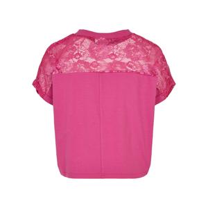 T-shirt court en dentelle femme Urban Classics Oversized GT image-3