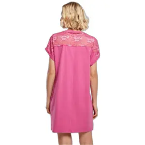 Vestido de renda para mulheres Urban Classics Tee image-4