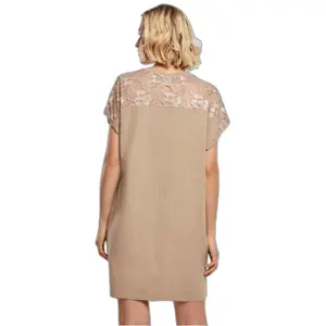 Vestido de renda para mulheres Urban Classics Tee image-4