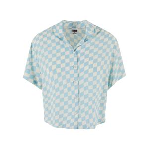 tb4365-12886-women-s-viscose-resort-shirt-urban-classics-oceanbluecheck
