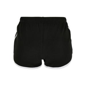 Ekologiska shorts i stor storlek för kvinnor Urban Classics Interlock Retro image-1