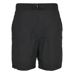 Short ajustable en nylon grandes tailles Urban Classics image-0