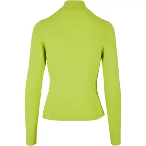 Långärmad T-shirt med polokrage för damer Urban Classics image-1