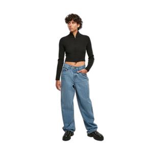 Pantalones vaqueros cintura alta mujer Urban Classics 90´S image-5