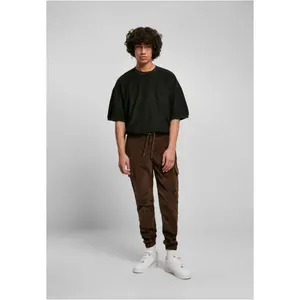 Cargo-Jogginghose aus Velours Urban Classics image-1