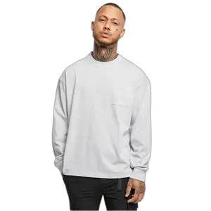 Camiseta de manga larga Urban Classics Pigment Dyed Pocket GT image-2