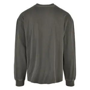 Camiseta de manga larga Urban Classics Pigment Dyed Pocket image-3