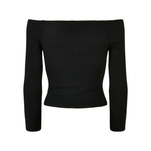 Camiseta de mujer de manga larga con hombros descubiertos Urban Classics image-1