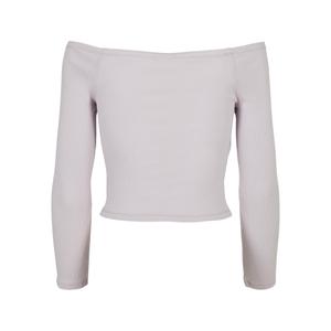 Camiseta de mujer de manga larga con hombros descubiertos Urban Classics image-3