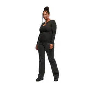 Women's high waist straight slit jeans Urban Classics image-2