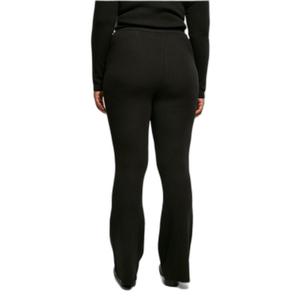Leggings für Frauen Urban Classics Rib Knit Bootcut GT image-4